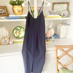 Likely Midnight Blue Midi Dress